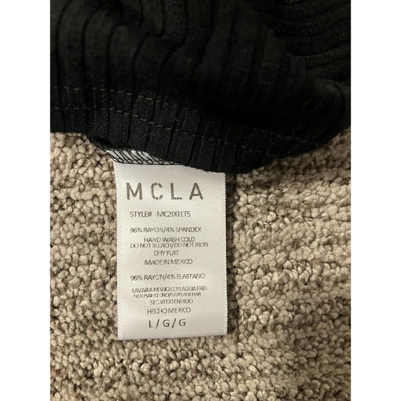 Women’s L MCLA Tank Tops Set Of Two black And White Q7 - Picture 5 of 6